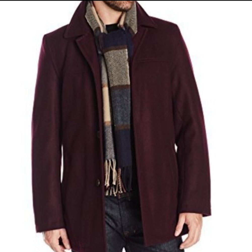 Tommy Hilfiger Melton Pea Coat Sz XXL